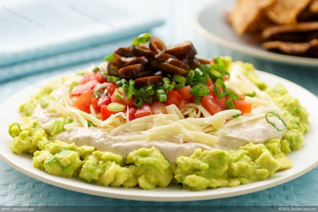 Aztec Pyramid Avocado Dip Recipe