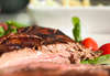 Stuffed Flank Steak with Marsala Mushroom Sauce