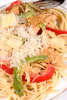 Angel Hair Pasta and Stewed Tomatoes