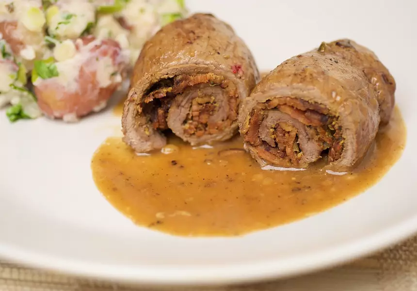 German Beef Roulade Recipe RecipeLand