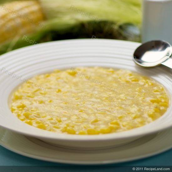 Homemade creamed corn