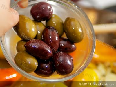 mixed Italian olives