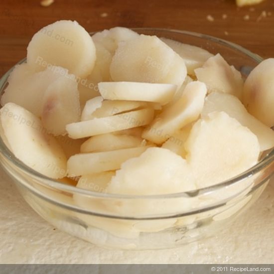 sliced water chestnuts