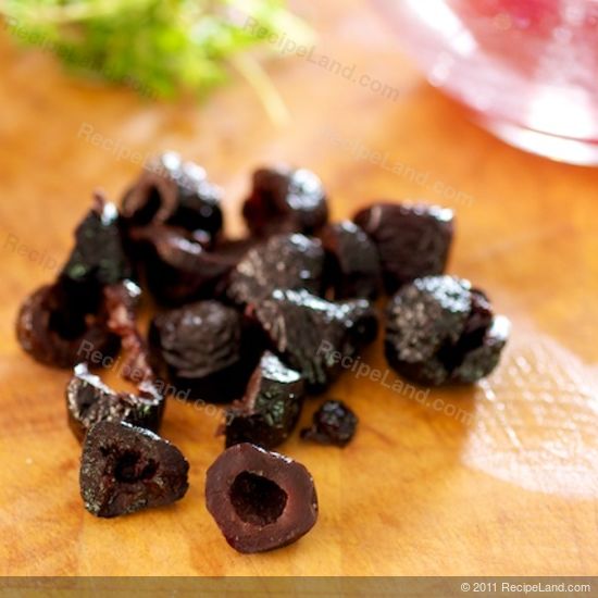 oil-cured black olives