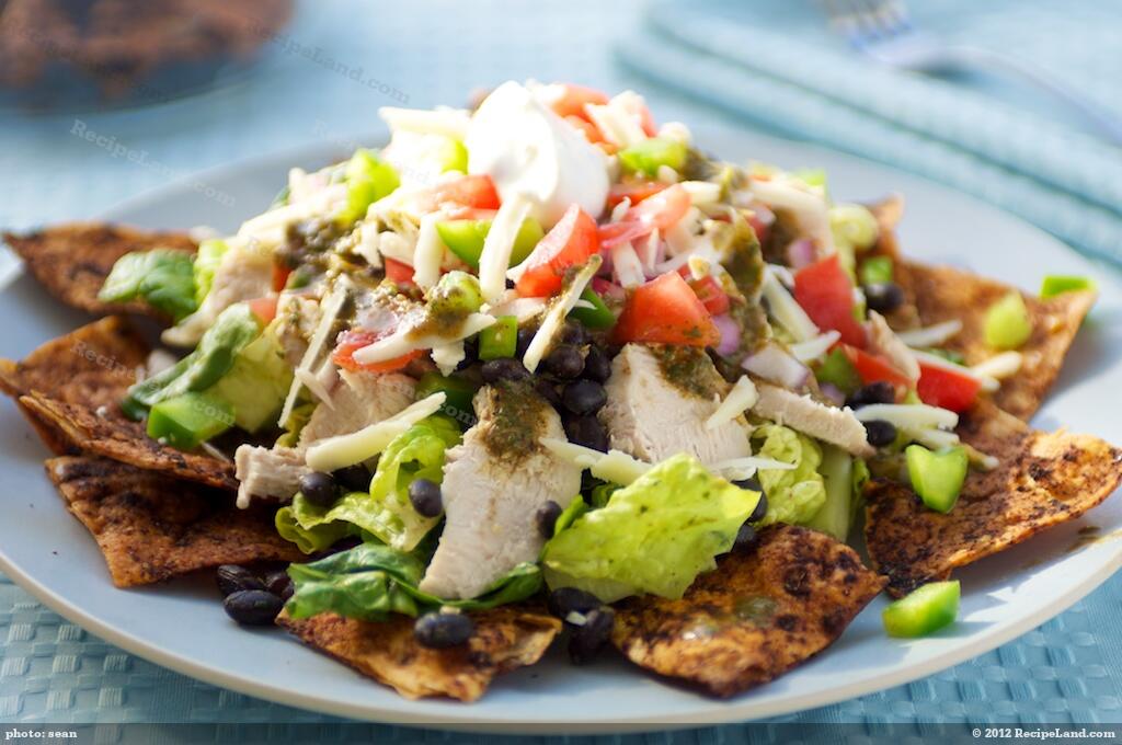 Black Bean Taco Salad With Lime Vinaigrette Recipe