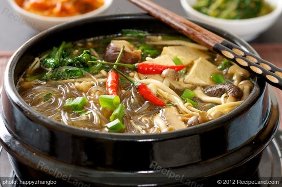 Korean Hot Pot Recipe | RecipeLand.com