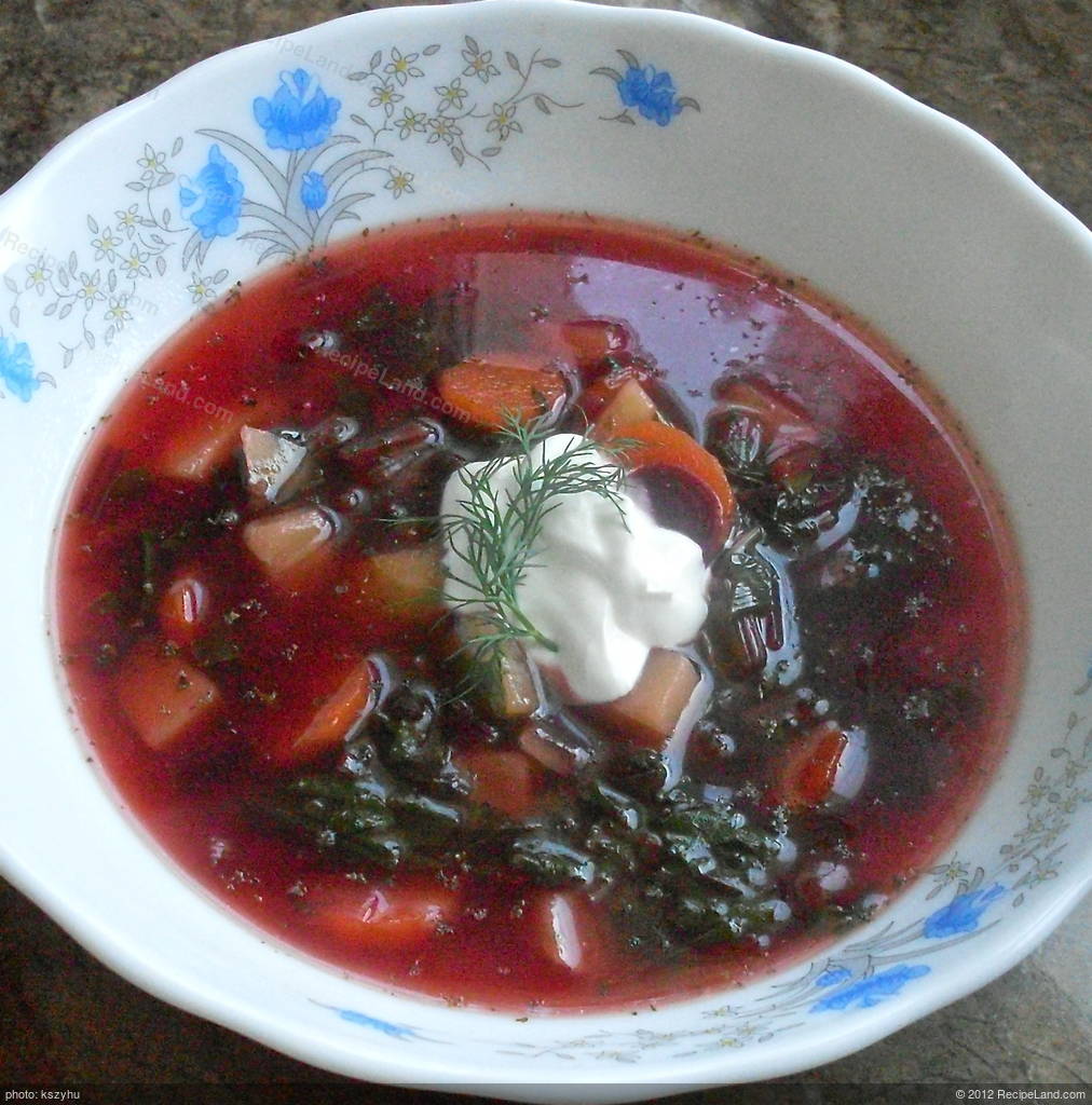 Spring Beet soup (Polish Botwina) Recipe