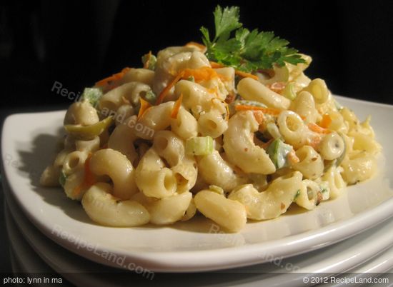 easy homemade macaroni salad