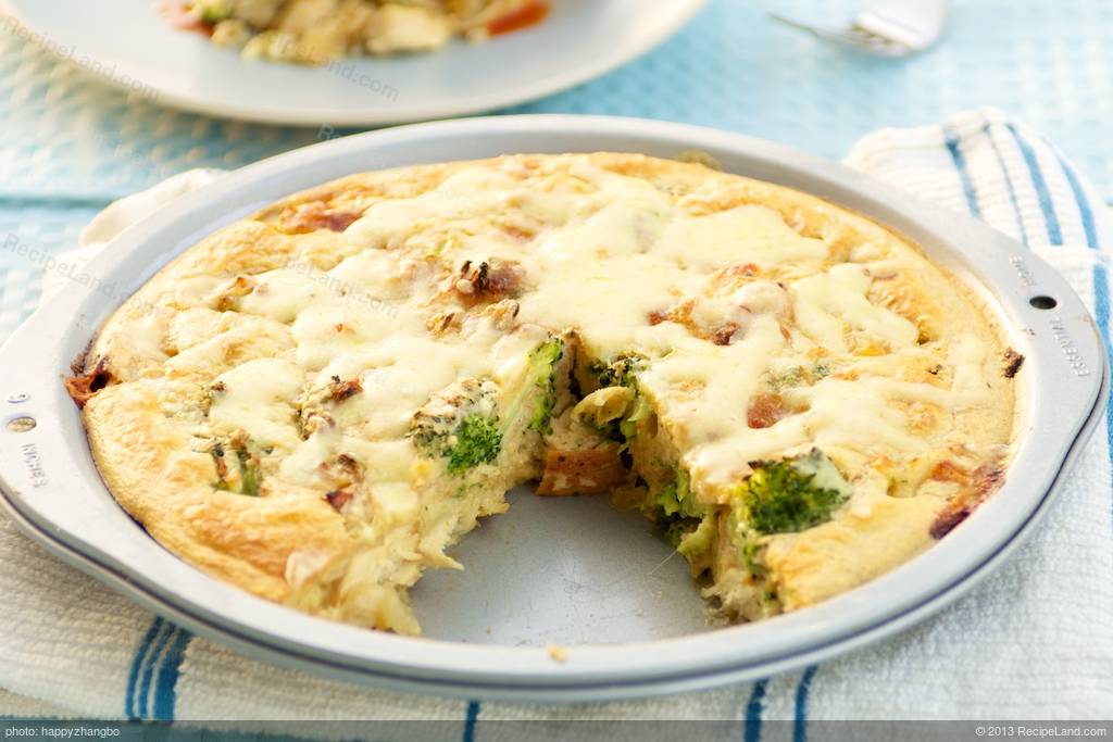 Impossible Chicken 'N Broccoli Pie Recipe