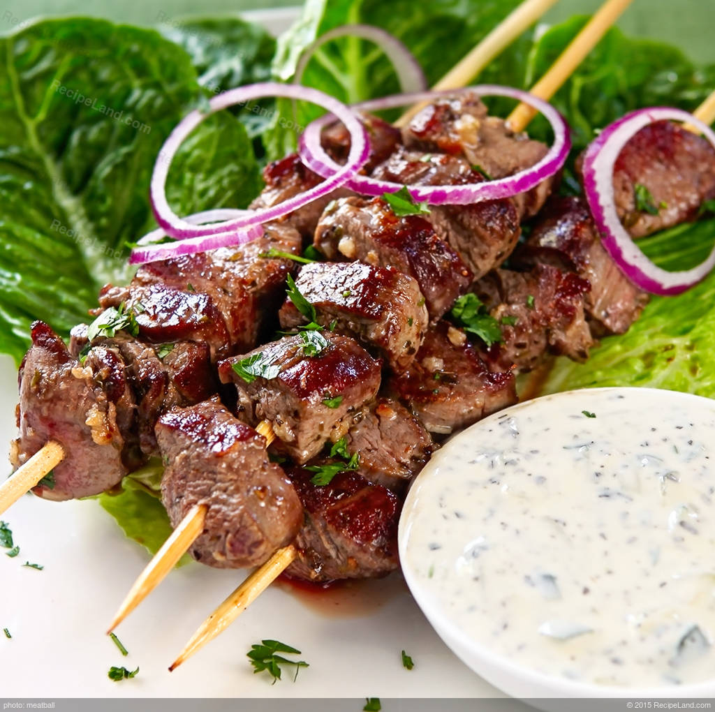 Jerry's Lamb Kebabs Recipe | RecipeLand.com