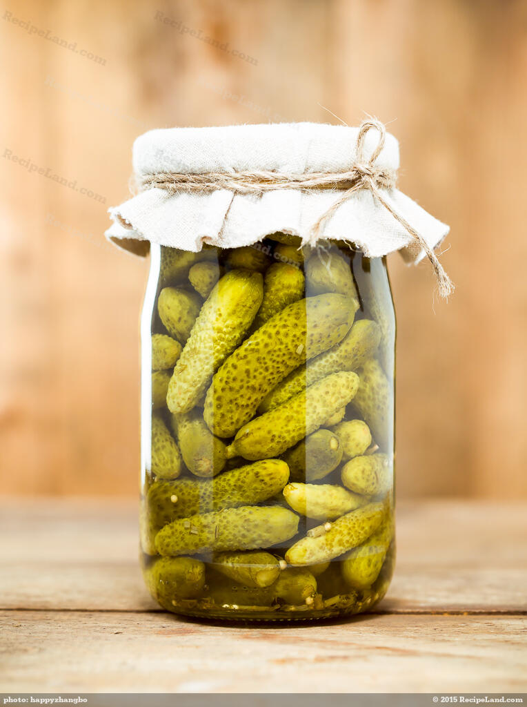 sweet gherkin pickles Recipe for midget
