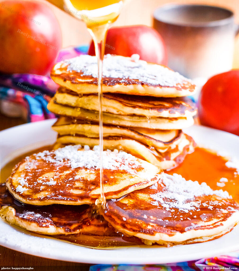Oatmeal Pancakes Recipe | RecipeLand.com