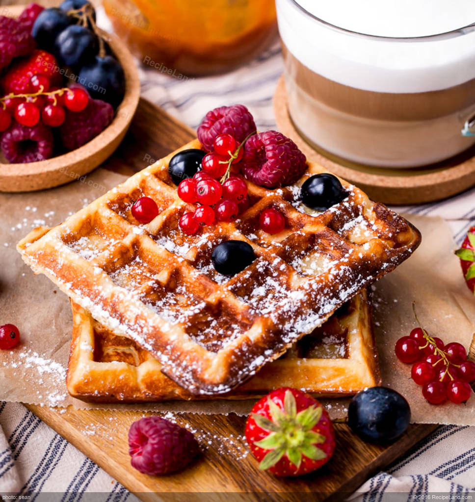 whole wheat belgian waffle recipe yeast