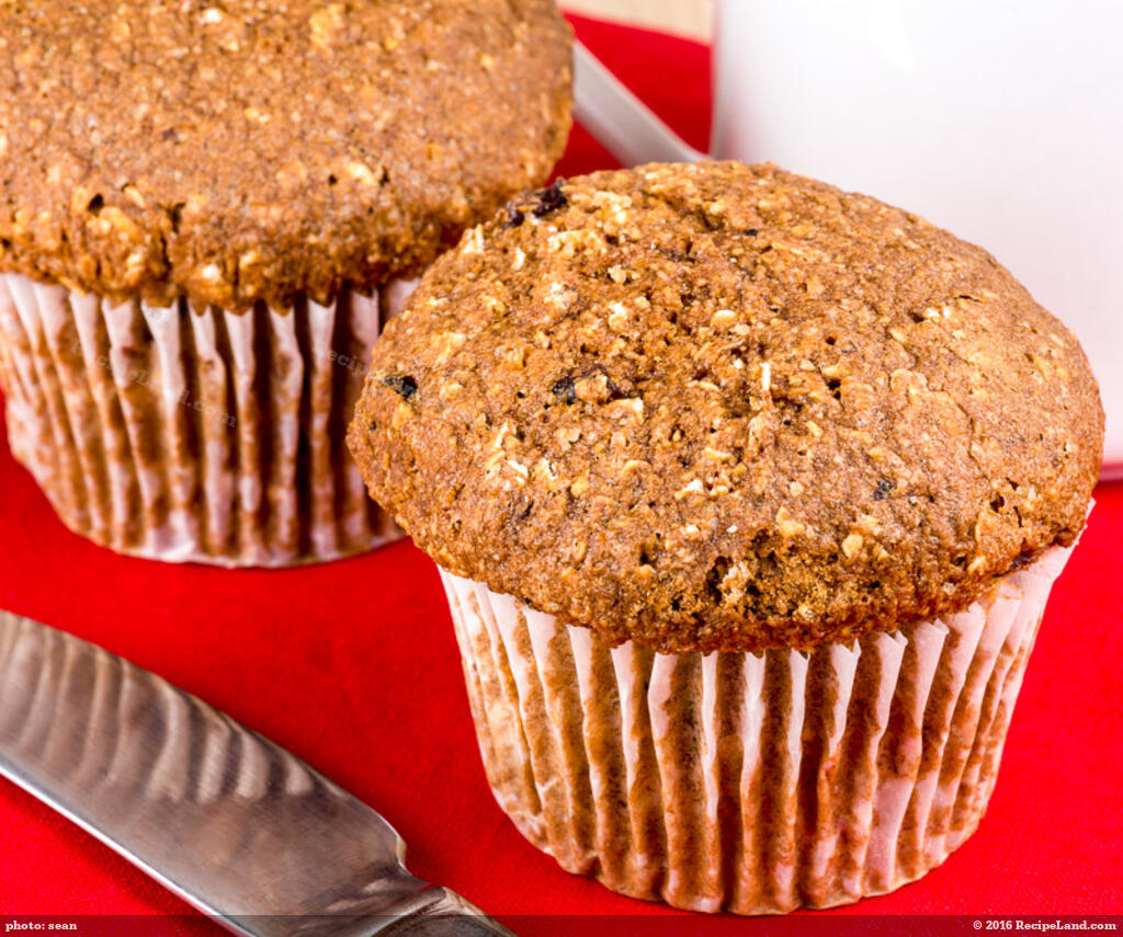 High Fibre Banana Bran Muffins Recipe