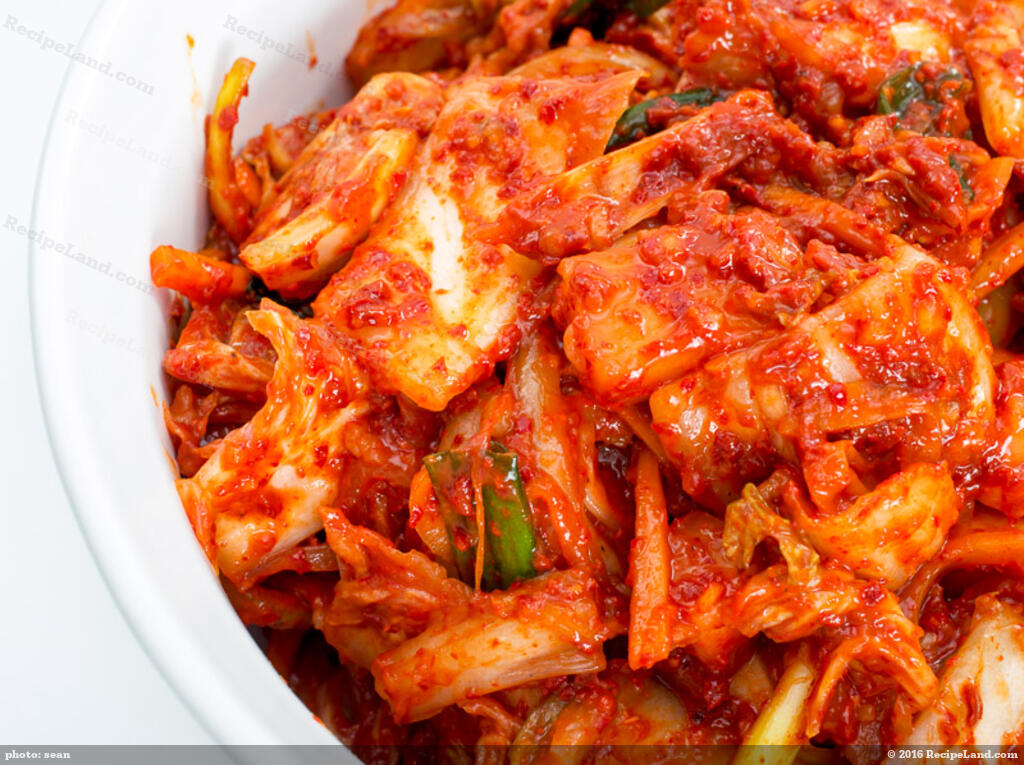 south korean food kimchi