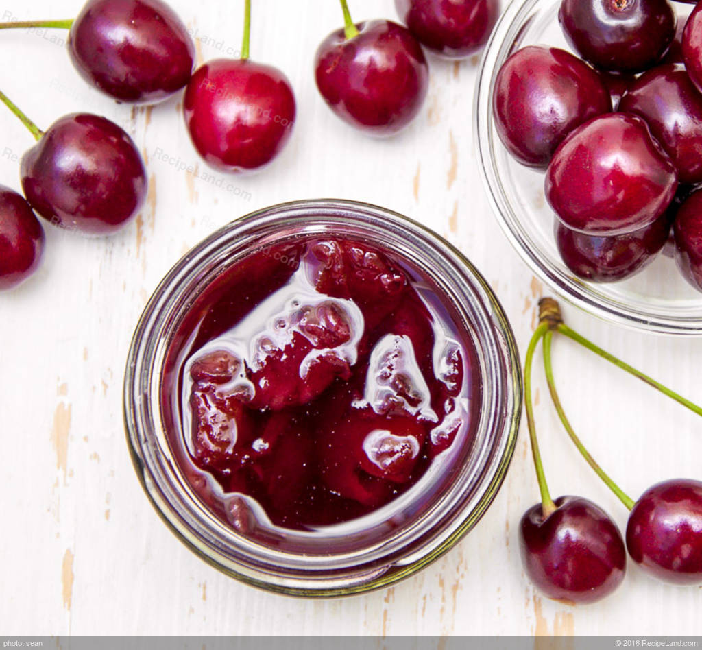 All Natural Cherry Preserves Recipe