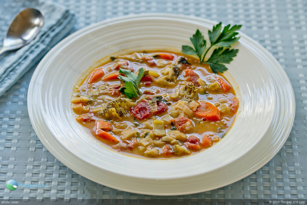Creamy Vegetable Tahini Soup Recipe