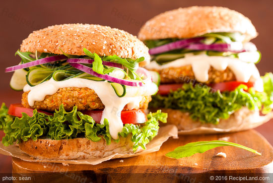 mushrooms burger recipe with made veggie Loaded Oat Recipe Veggie Burgers