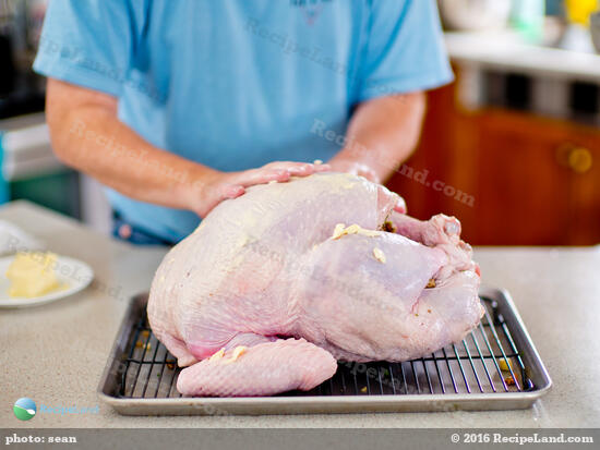 Herb Roasted Whole Turkey in Parchment