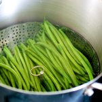 Green Beans and Bacon with Sautéed Mushrooms and Shallots Recipe