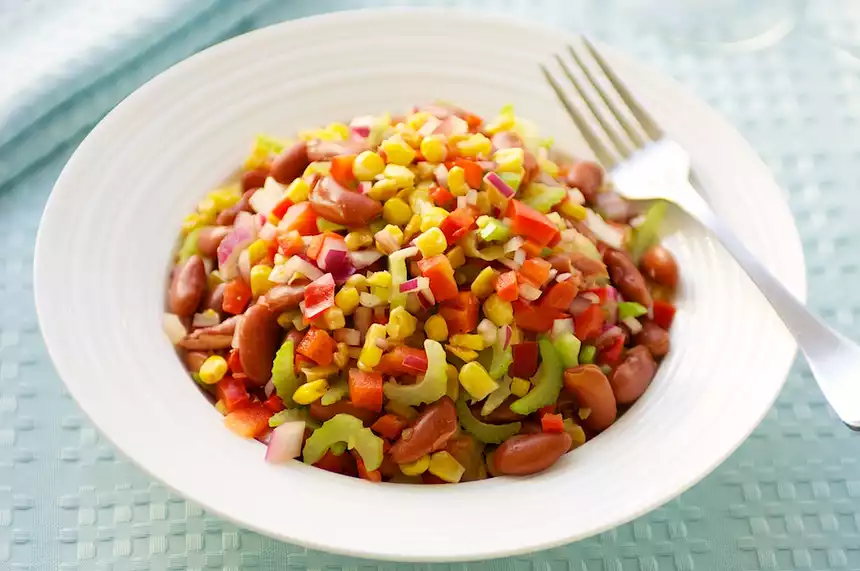 Corn and Kidney Bean Salad