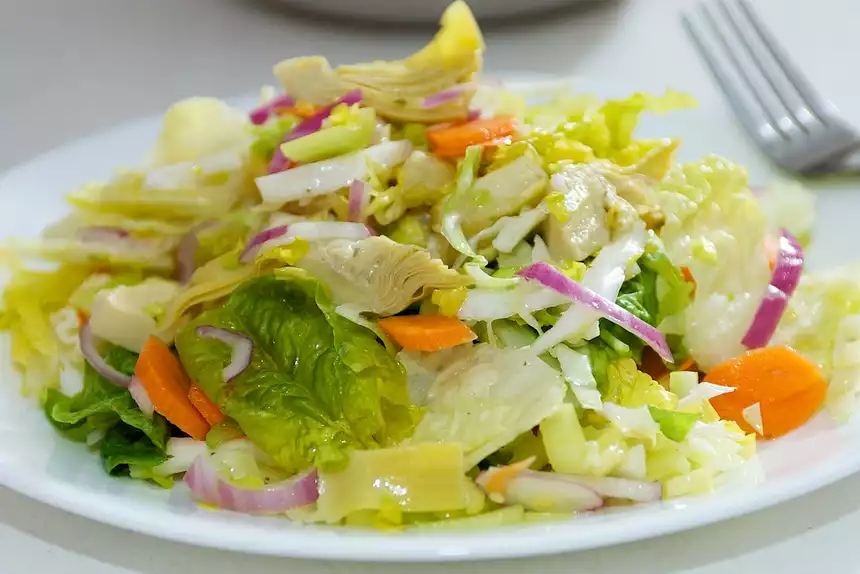 6 Minute Veggie Salad