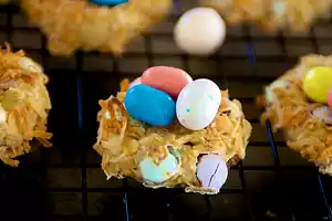 "M & M’s"® Bird's Nest Cookies