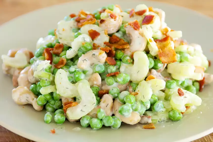 Crunchy Pea Salad