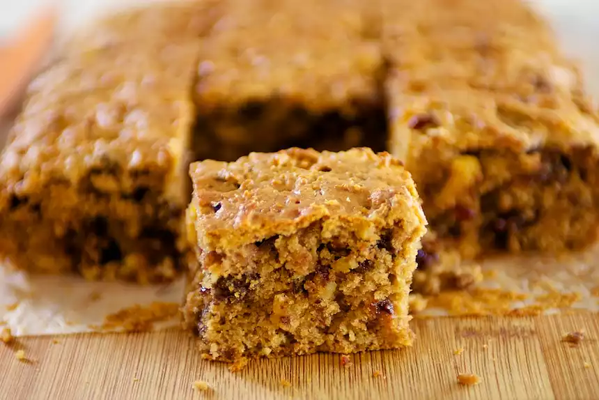 Applesauce Peanut Butter Squares