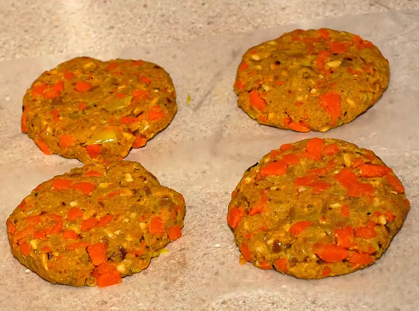 Curried Cashew Burgers