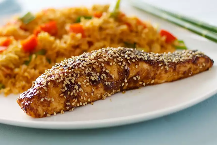 Asian Glazed Salmon (Easy)