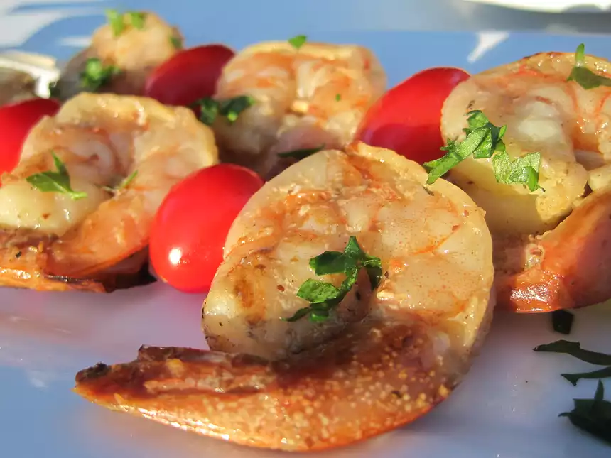 Grilled Garlic Shrimp