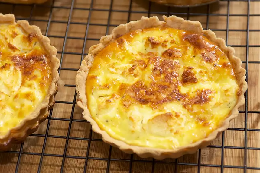 Five Cheese Quiche