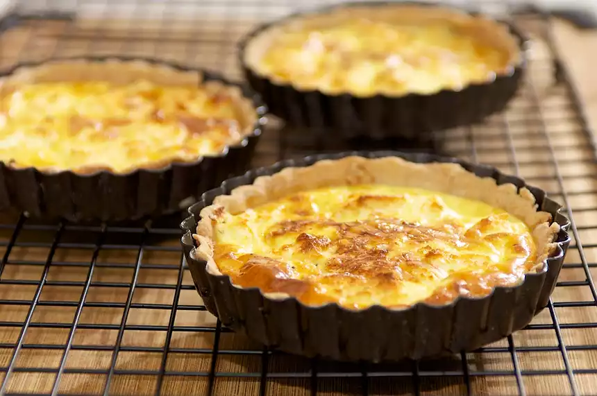 Five Cheese Quiche