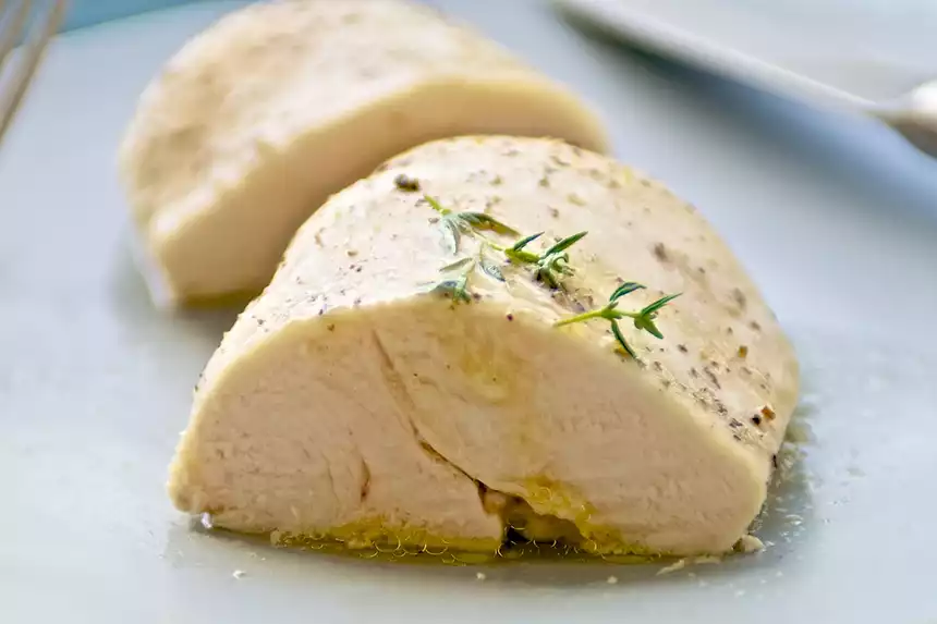 Basic Poached Chicken Breasts