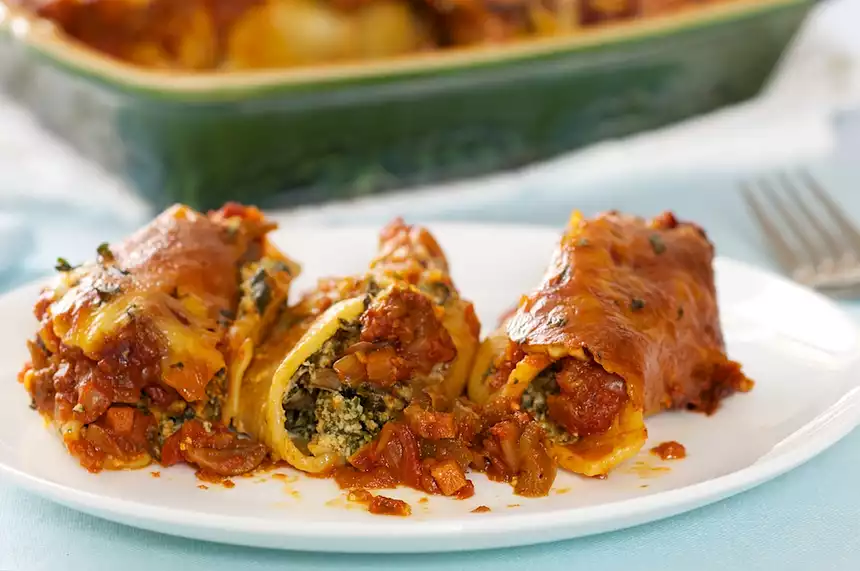 Stuffed Manicotti