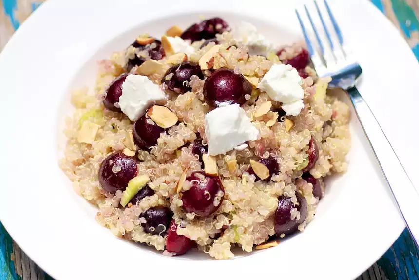 Cherry and Quinoa Salad