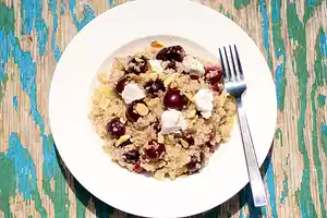 Cherry and Quinoa Salad