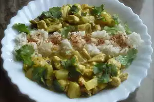 Thai Chicken Curry With Pineapple