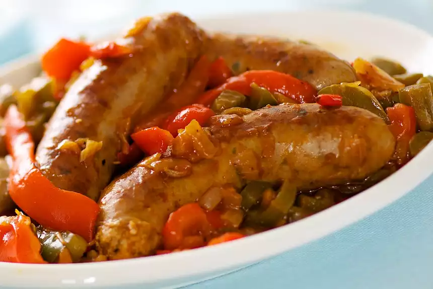 Almost Grandma's Sausage and Peppers