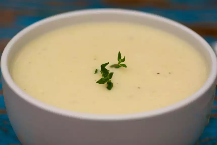 Sour Cream of Potato Soup
