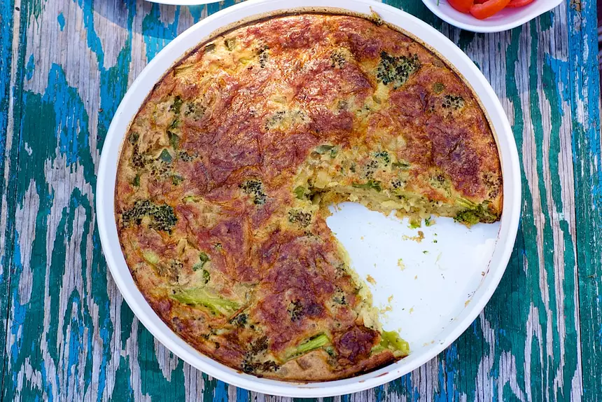Impossible Garden Vegetable Pie Recipe