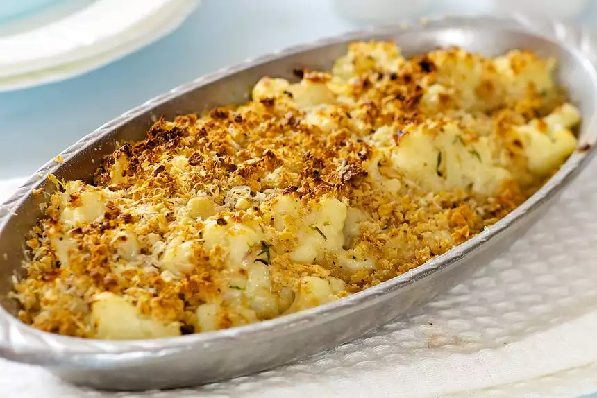 Best Cauliflower Gratin for Two