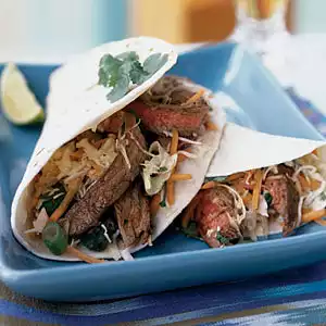 Asian Beef Tacos