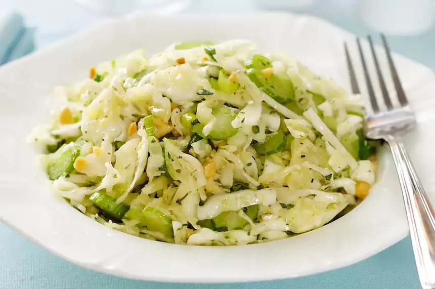 Nutty Coleslaw