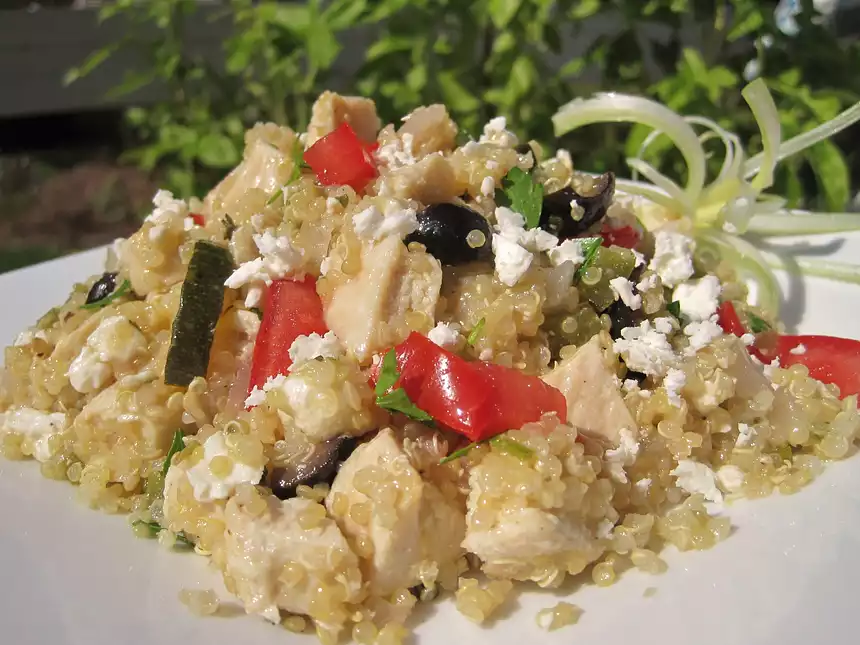 Mediterranean Quinoa Salad