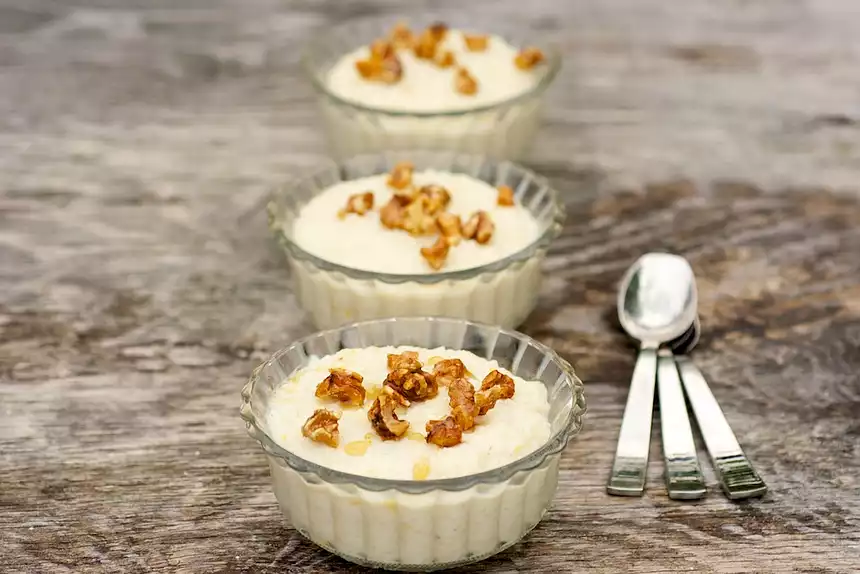 Maple Rice Pudding