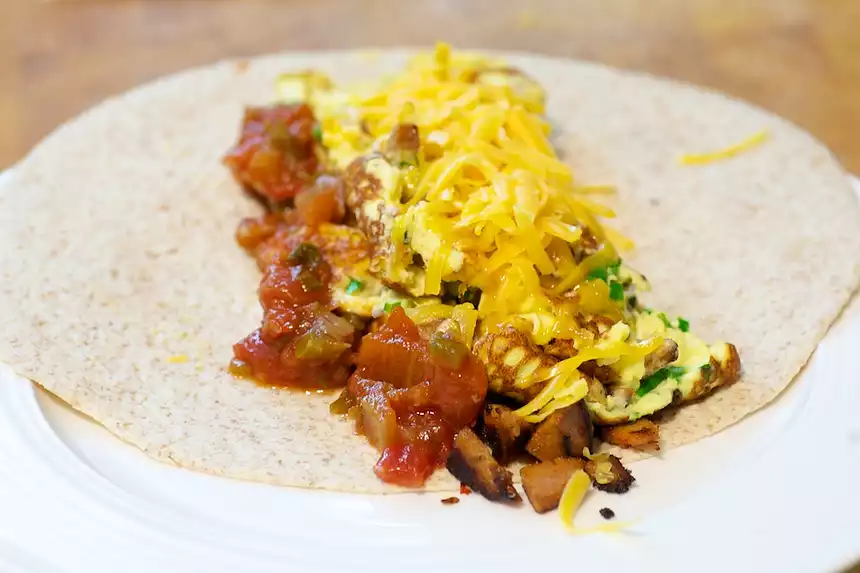 Southwest Breakfast Wraps