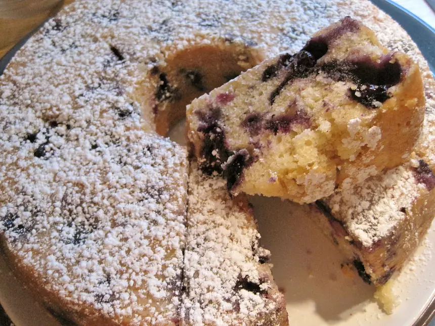 Melt In Your Mouth Blueberry Cake Recipe