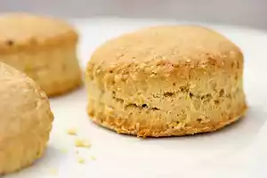 Oat Scones with Apple-Pear Butter